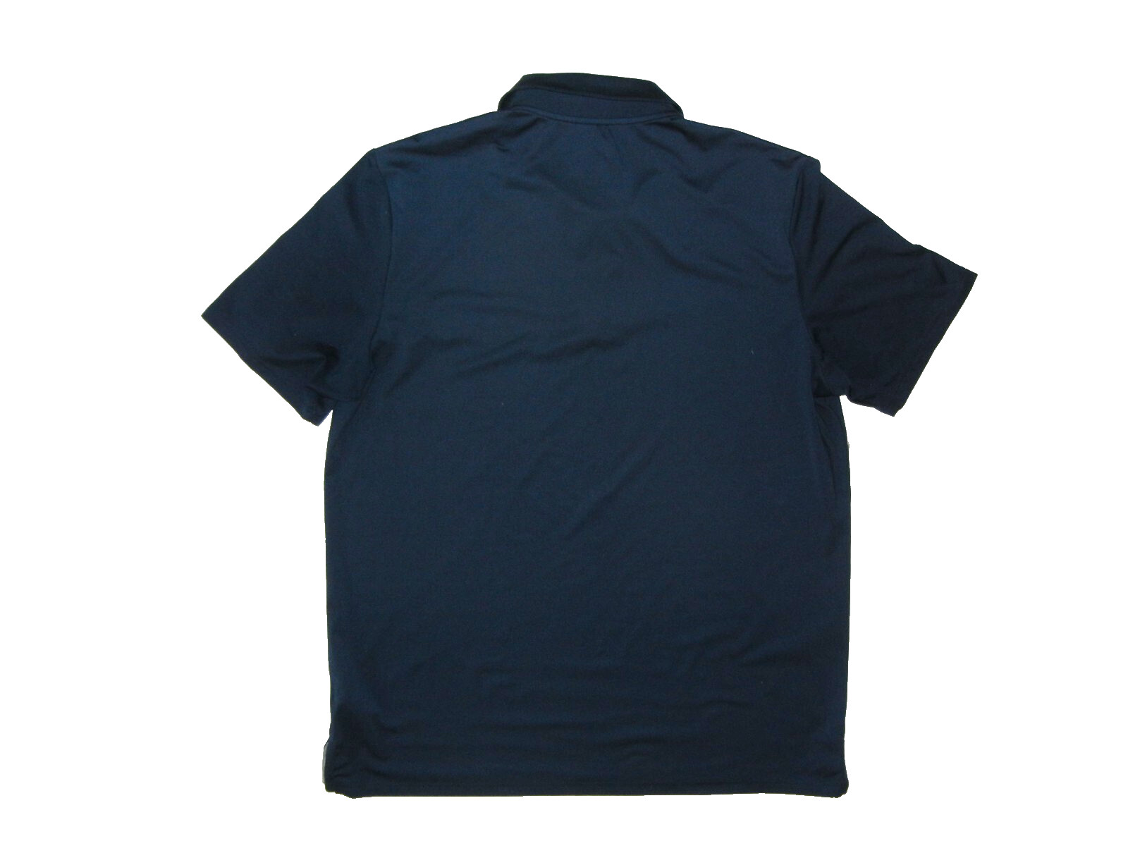 ADIDAS Navy Blue Poly/Spandex GOLF COURSE POLO Summer Athletic Gym Shirt Men XL