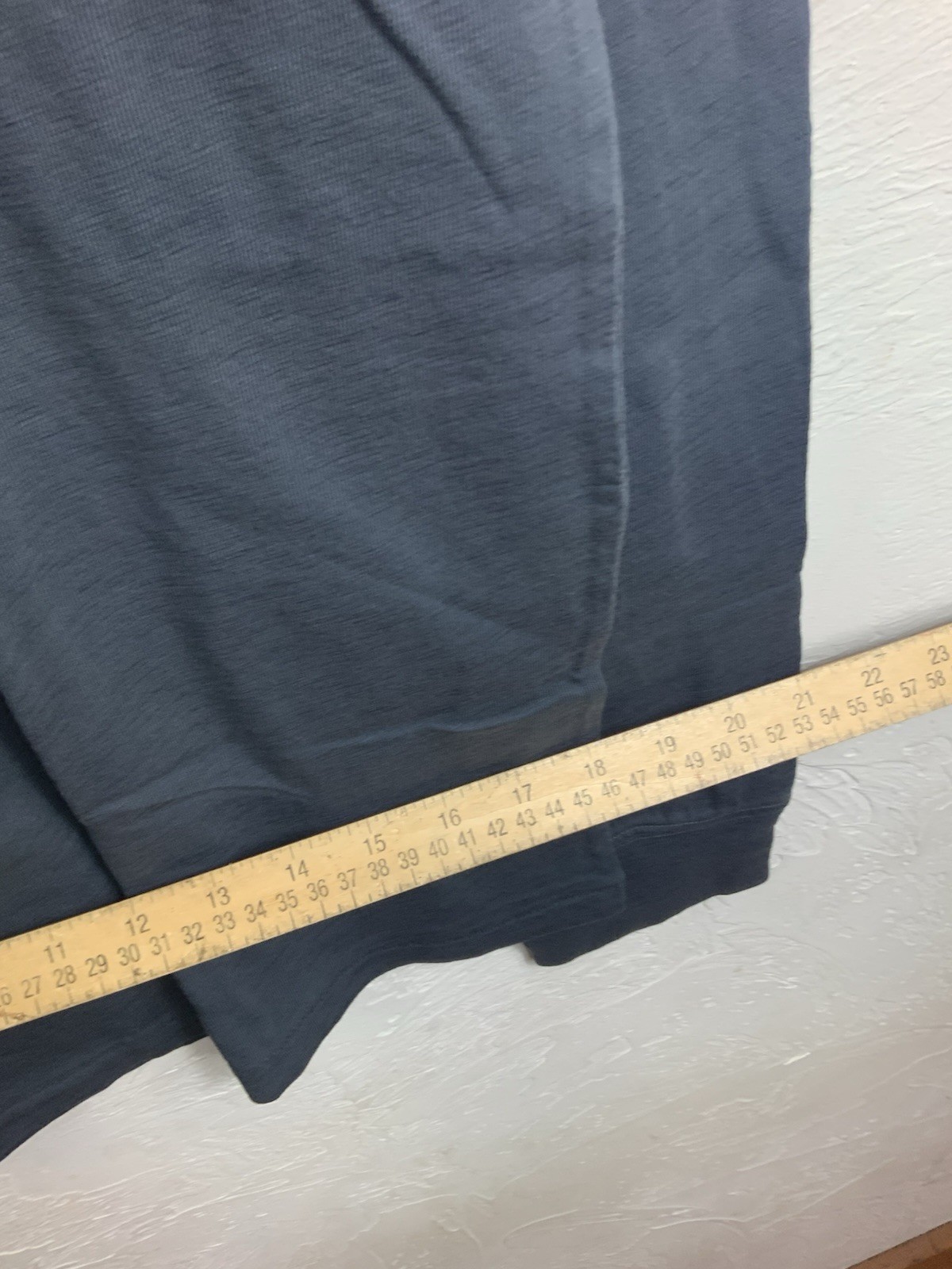 J.Crew Mens Garment Dyed Long Sleeve Pocket T-Shirt XL Dark Slate Grey NWT