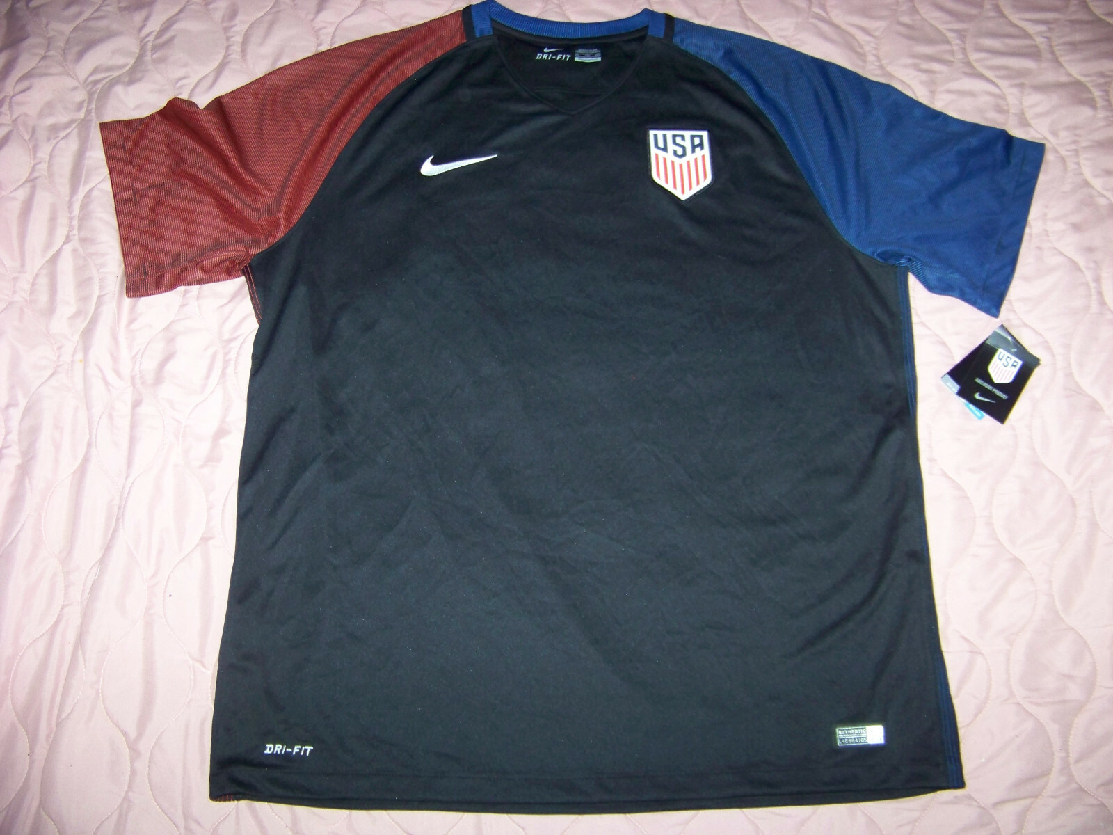 Nike DriFit Men’s US Soccer Jersey NWT 2XL Retail $90