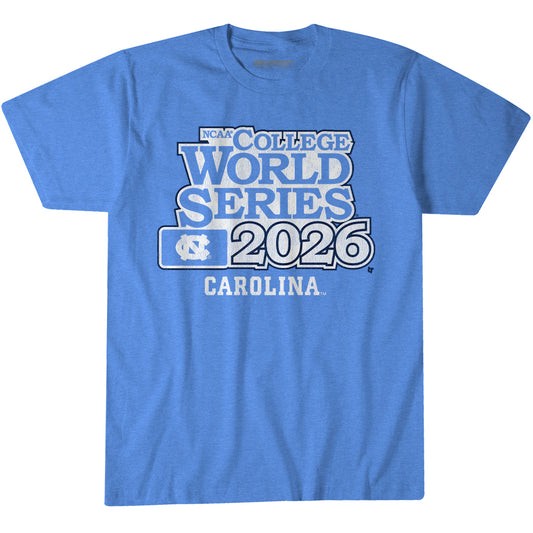 UNC Baseball 2026 College World Series Omaha Bound Fan T-Shirt