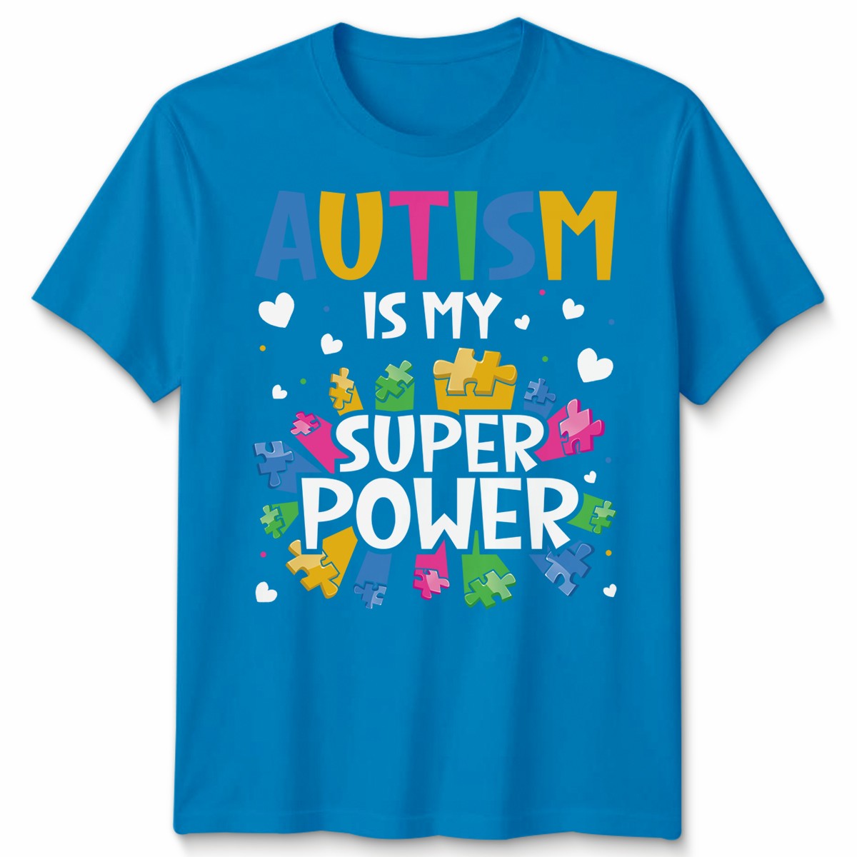 Autism Is My Superpower Autistic Unisex Tshirt