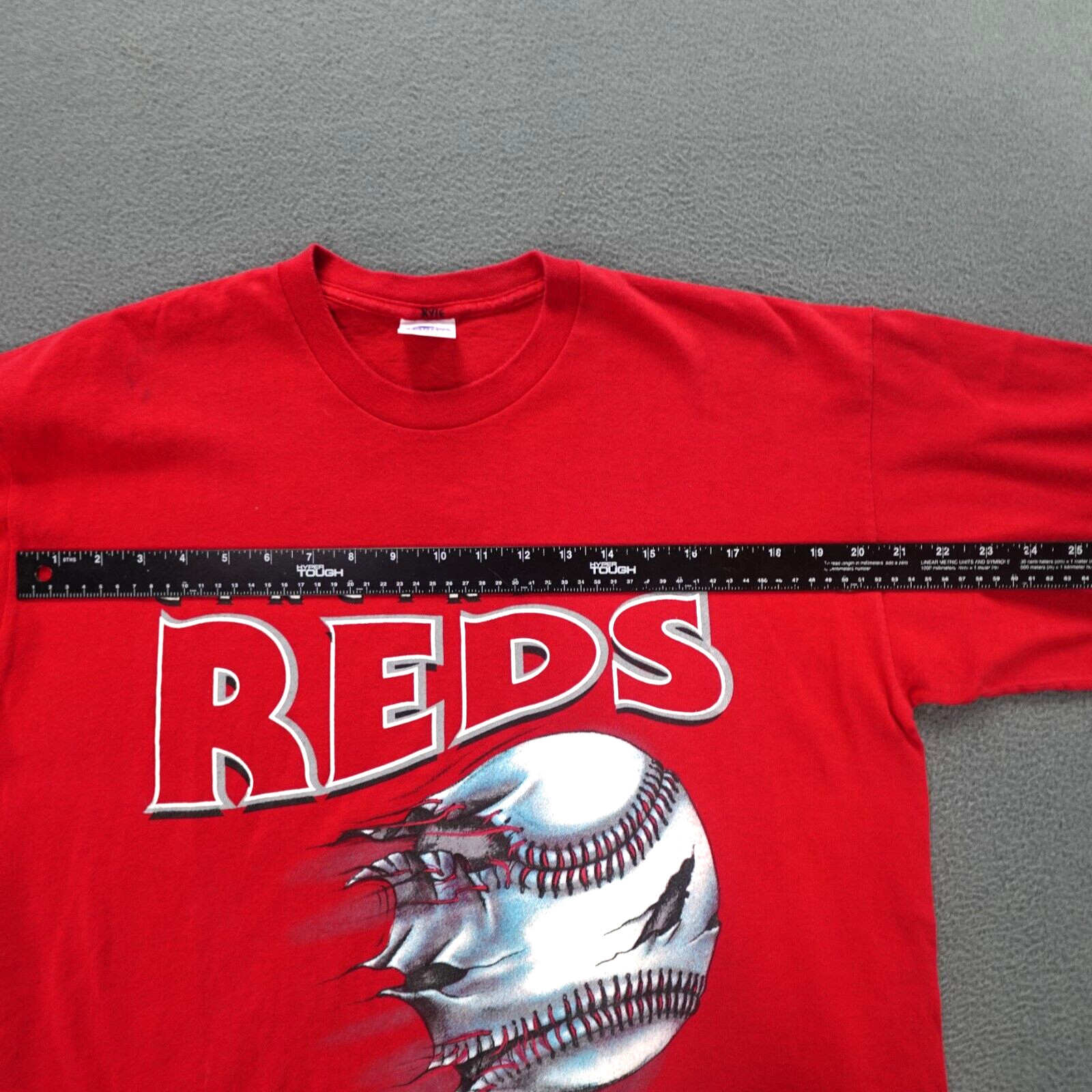 Vintage Starter Cincinnati Reds T Shirt Men’s Size L Single Stitch Short Sleeve