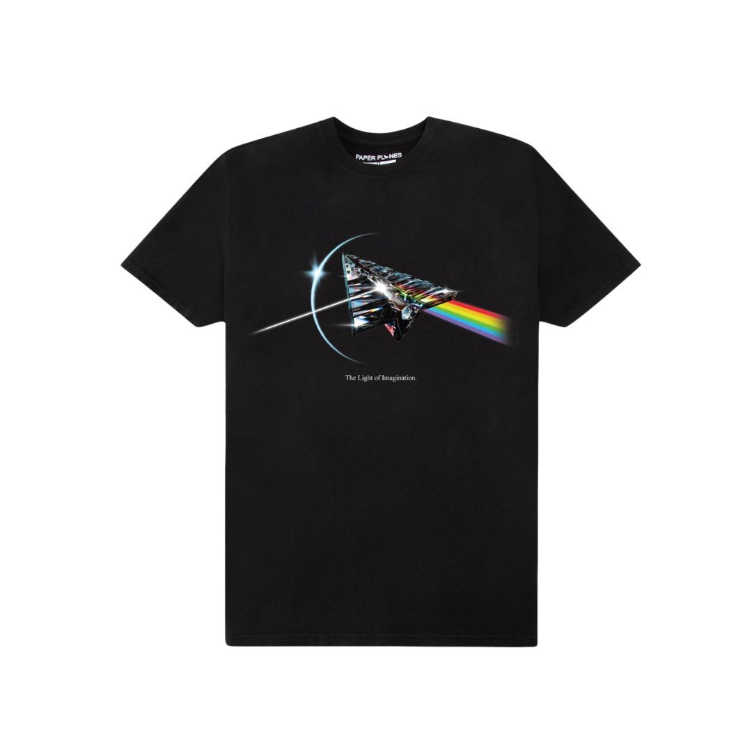 Paper Planes “Colorful Reflection” Short Sleeve Tee (Black) T-Shirt