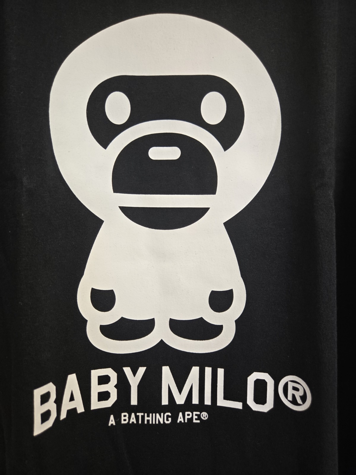 A Bathing Ape Monogram Baby Milo Tee Black JNP 2XL NWT