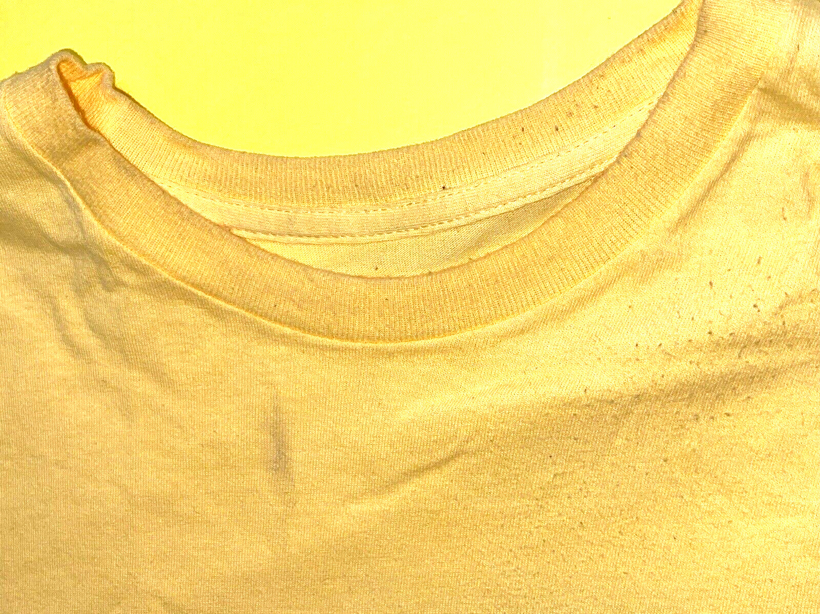 DoorDash Front & Back Food Delivery Driver YELLOW Short Sleeve 2XL Shirt *RARE*