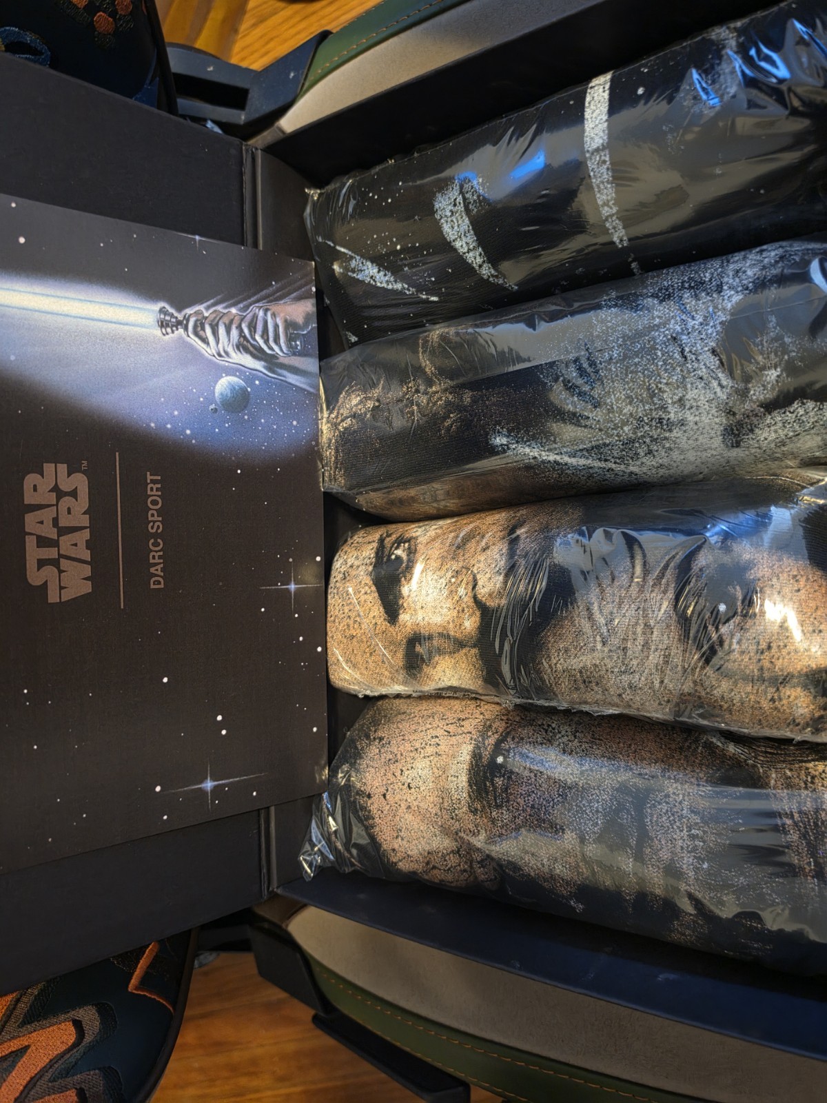 DARC SPORT STAR WARS SERIES “SIDE-BY-SIDE” TEE BOX SET IN BLACK