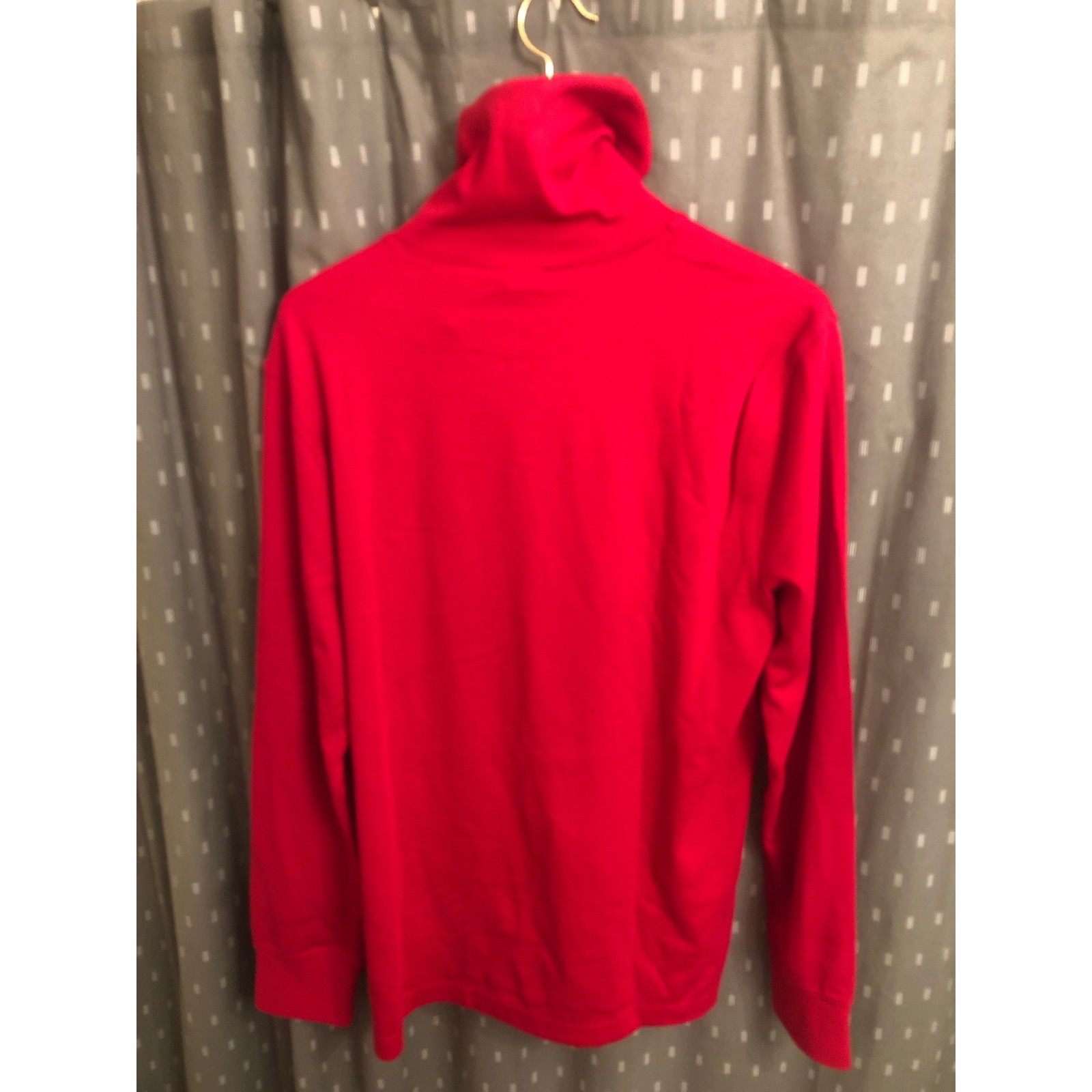 Brooks Brothers Red Supima Cotton Turtleneck Top Mens Size Large New with Tags