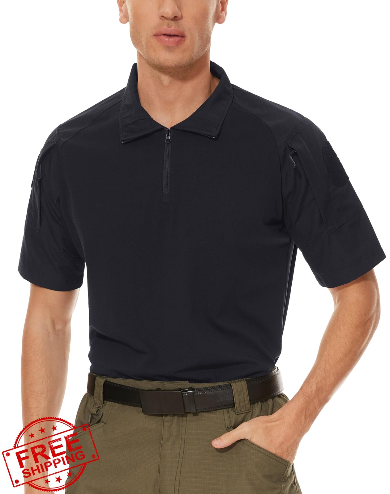 MAGCOMSEN Men’s Tactical Military Shirt Slim Fit