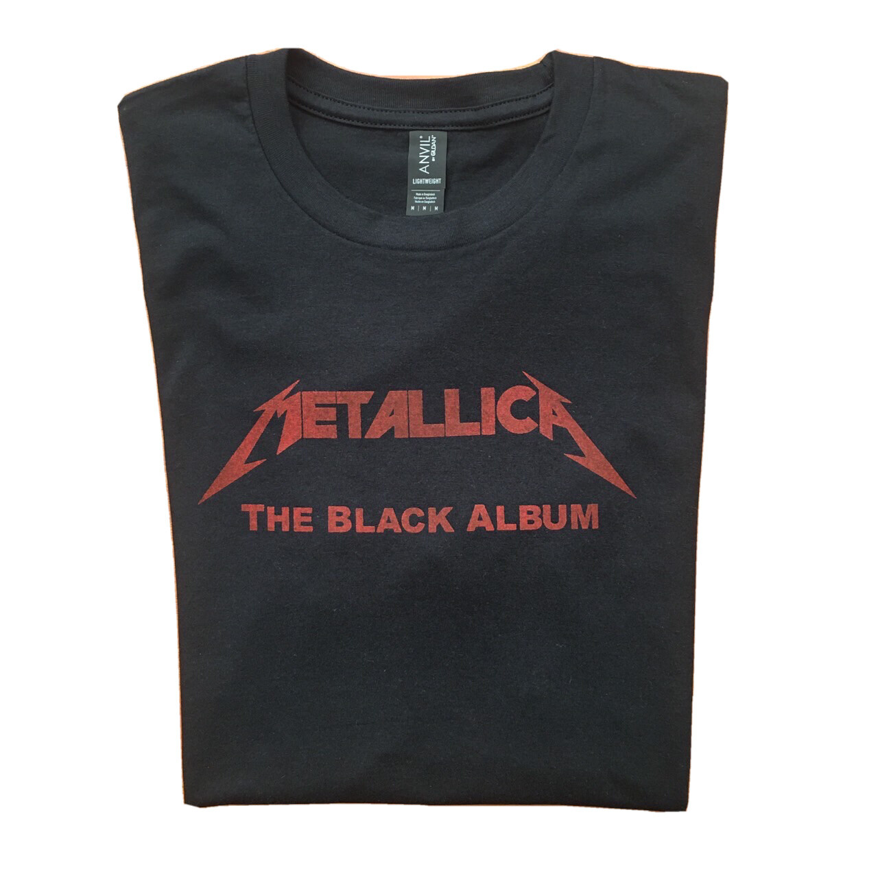 Metallica The Black Album T-Shirt 100% Ringspun Cotton NEW Mens Unisex Size S-XL