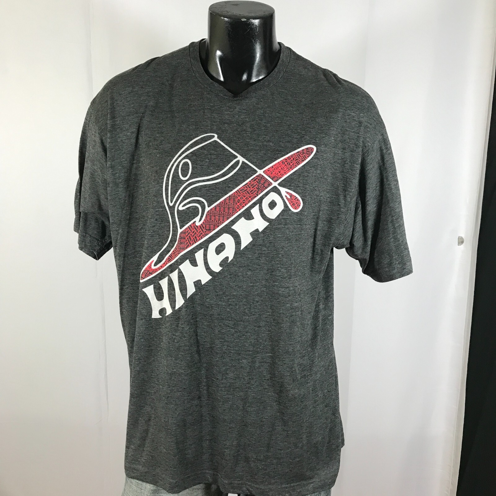 HINANO Tahiti SHIRT 2XL Dont Splash.. Paddle Gray 2-Sided RARE