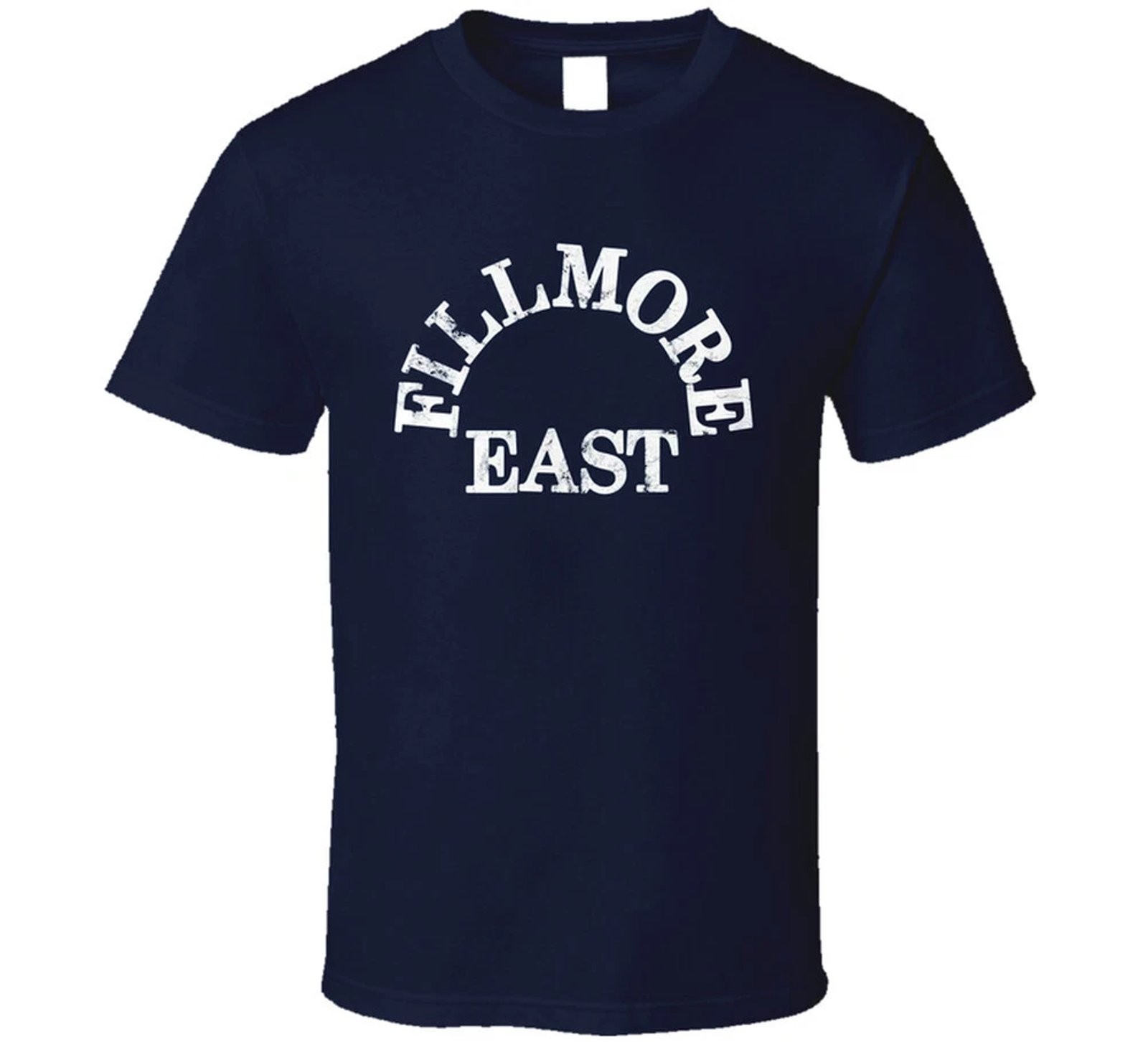 Fillmore East New York Vintage Graphic Tee Unisex Cotton Retro