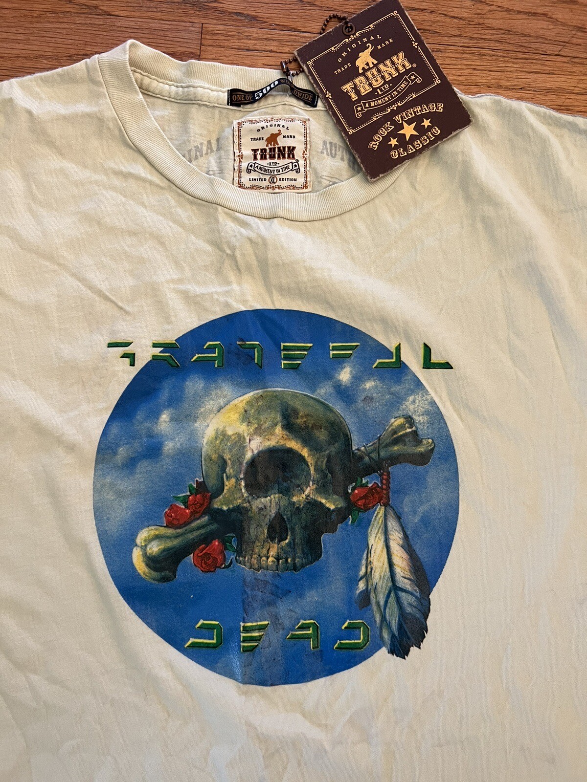 NWT Trunk LTD Grateful Dead Cyclops Skull Short Sleeve Tee Shirt Multi Size XL