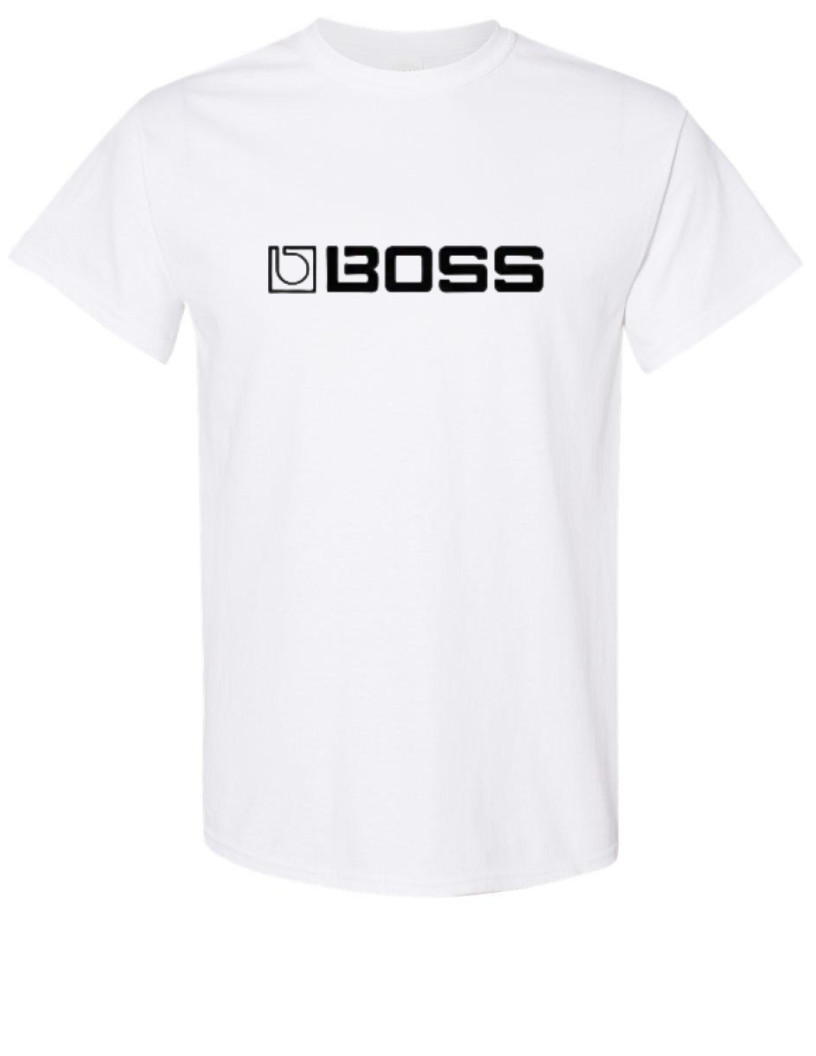 Boss Pedals Guitar Tee – Choose Your Size & Color!