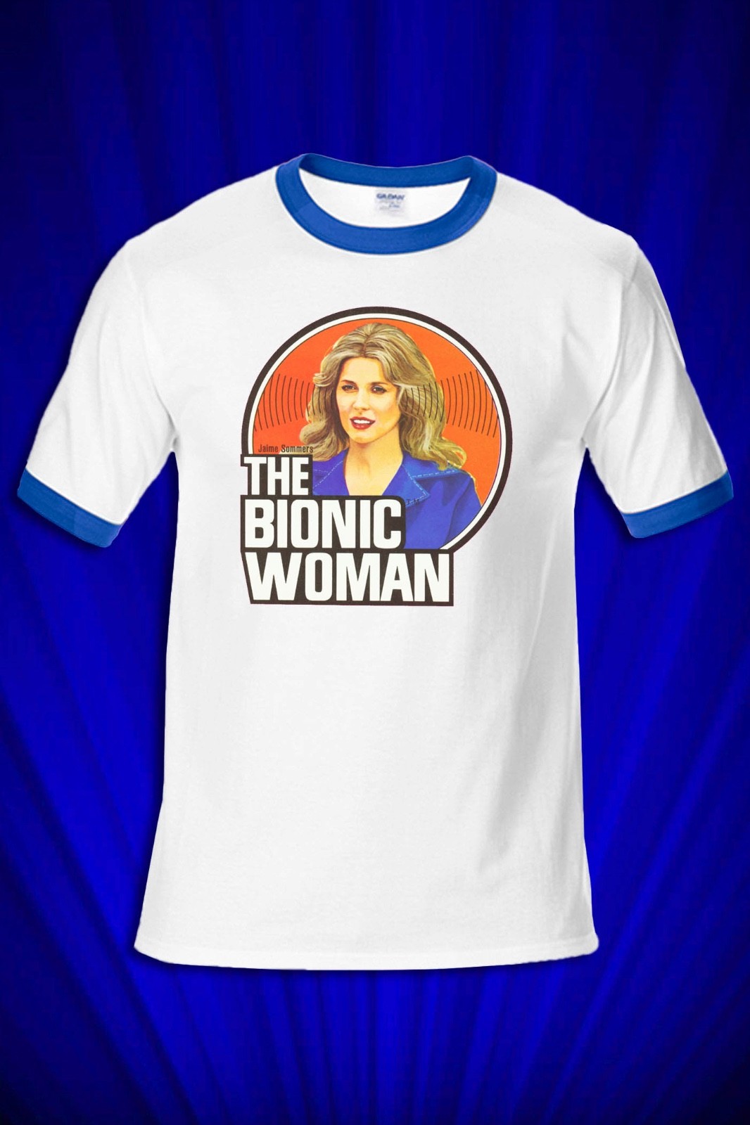 Bionic Woman 1970s TV T-SHIRT FREE SHIP USA Lindsey Wagoner