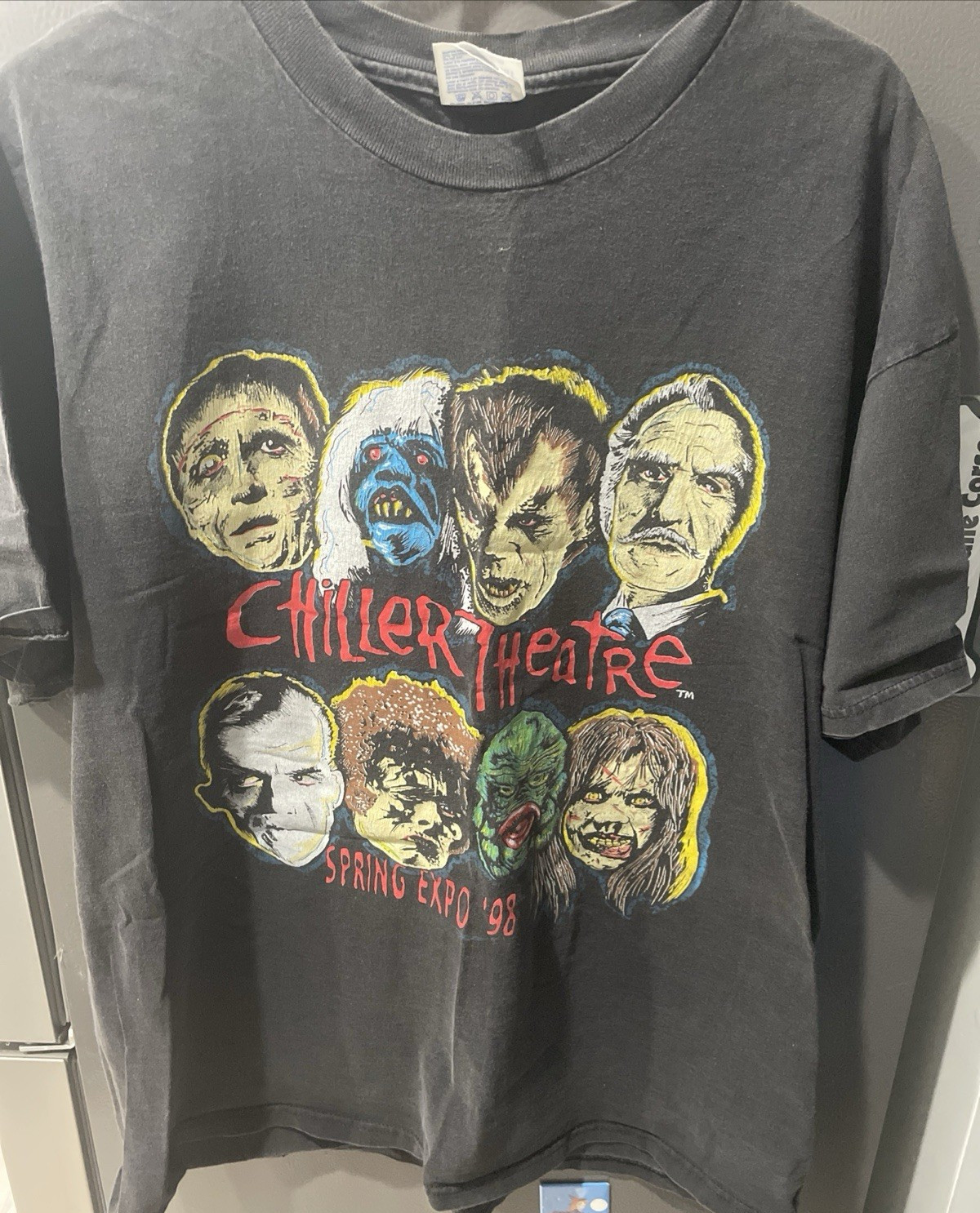 VTG 1998 CHILLER THEATRE T-Shirt XL Spring Expo ’98