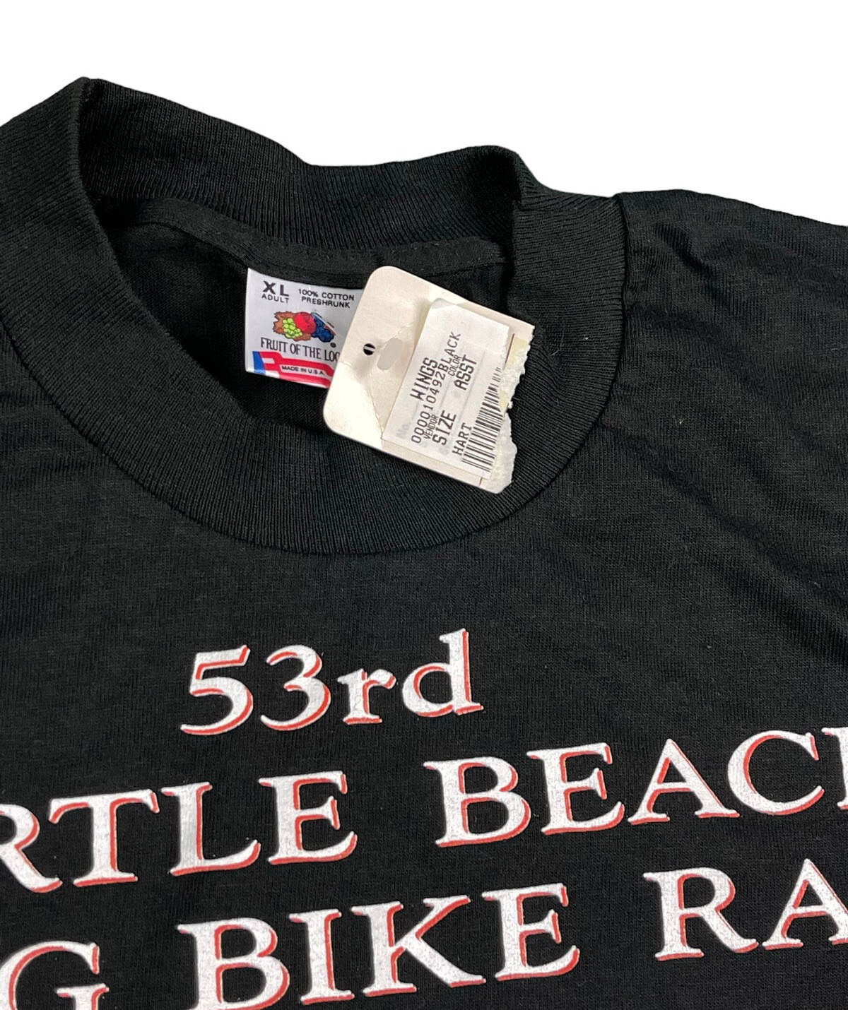 Vintage 90’s 53rd Myrtle Beach Spring Bike Rally 1993 T-Shirt Men’s Size XL NEW