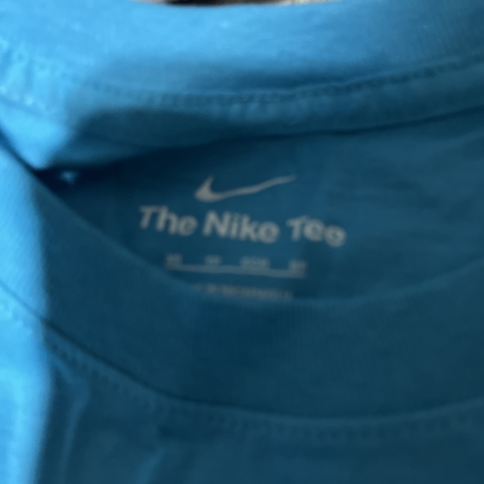 Nike Sportswear T Shirt Blue Size Xtra Small