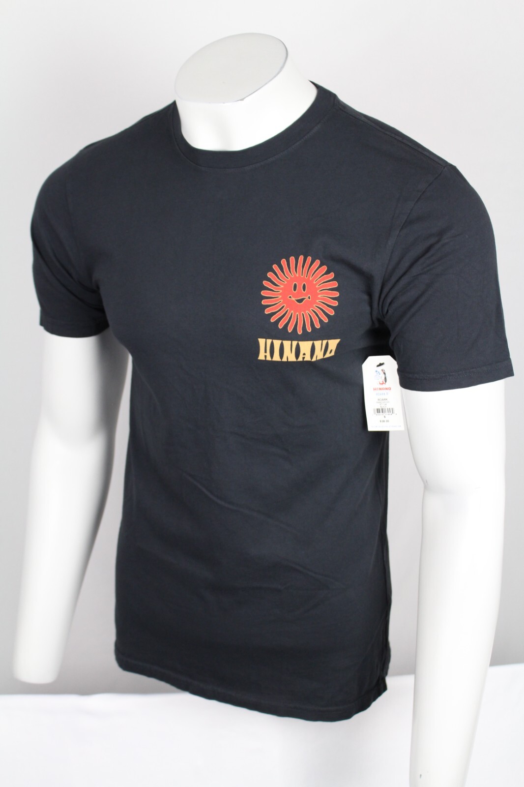 Roark Men’s T Shirt Small S Hinano Sun God Premium Tee Black RT1146