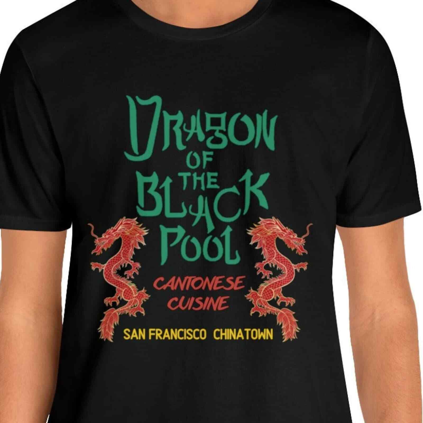 Dragon of the Black Pool Big Trouble in Little China T Shirt Tee Tshirt 1980s