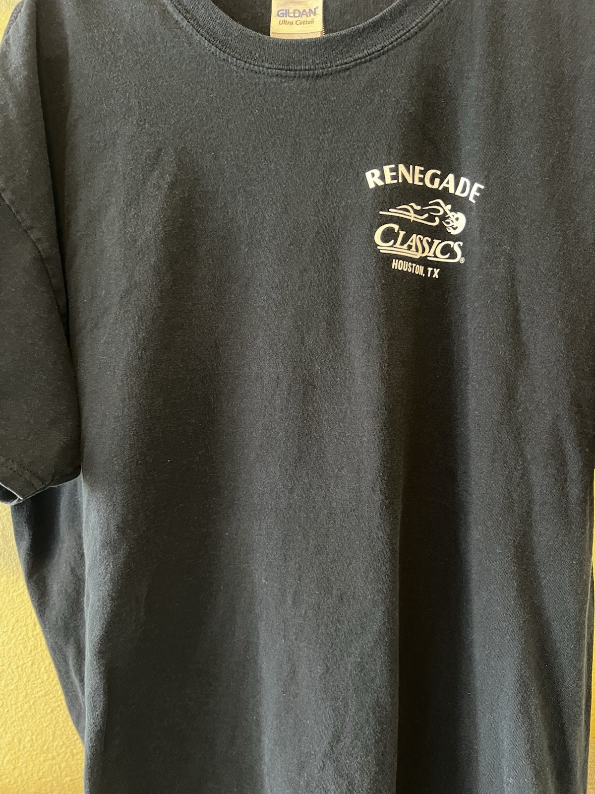 Motorcycle Renegade Classics Graphic Men’s T-shirt Size XL on Gildan Label