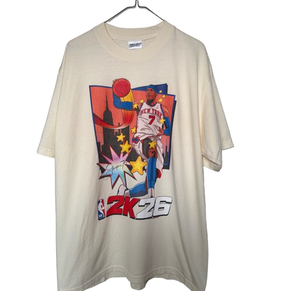 Exclusive NBA 2K26 x New York Knicks Graphic Tee – Size Large Brand New