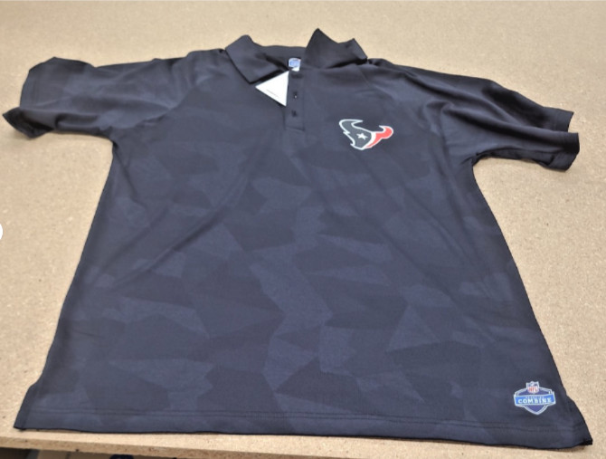 NFL Houston Texans Polo Size S *522-13