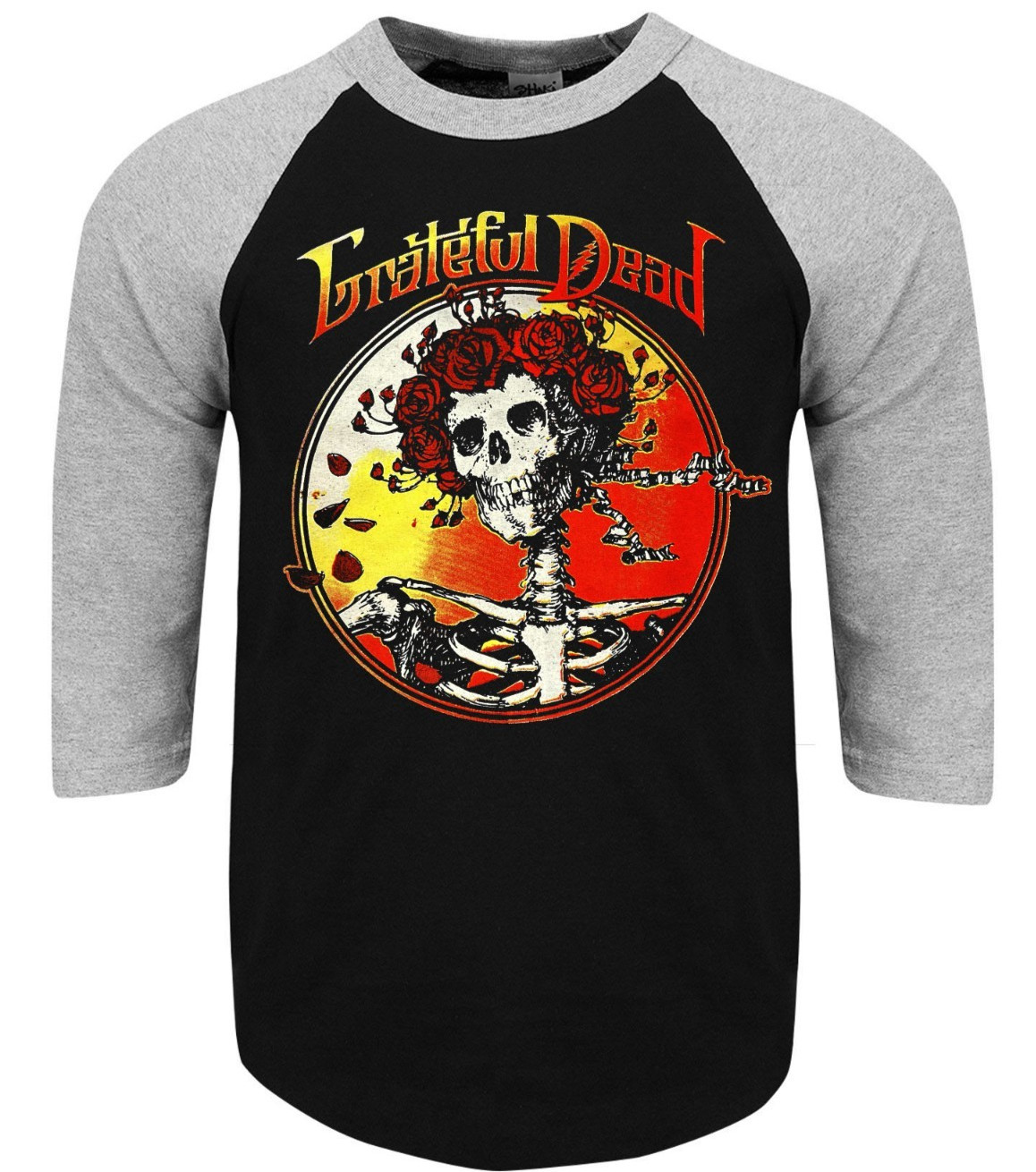Grateful Dead Rock Band Raglan 3/4 Sleeve (Multiple Variations)