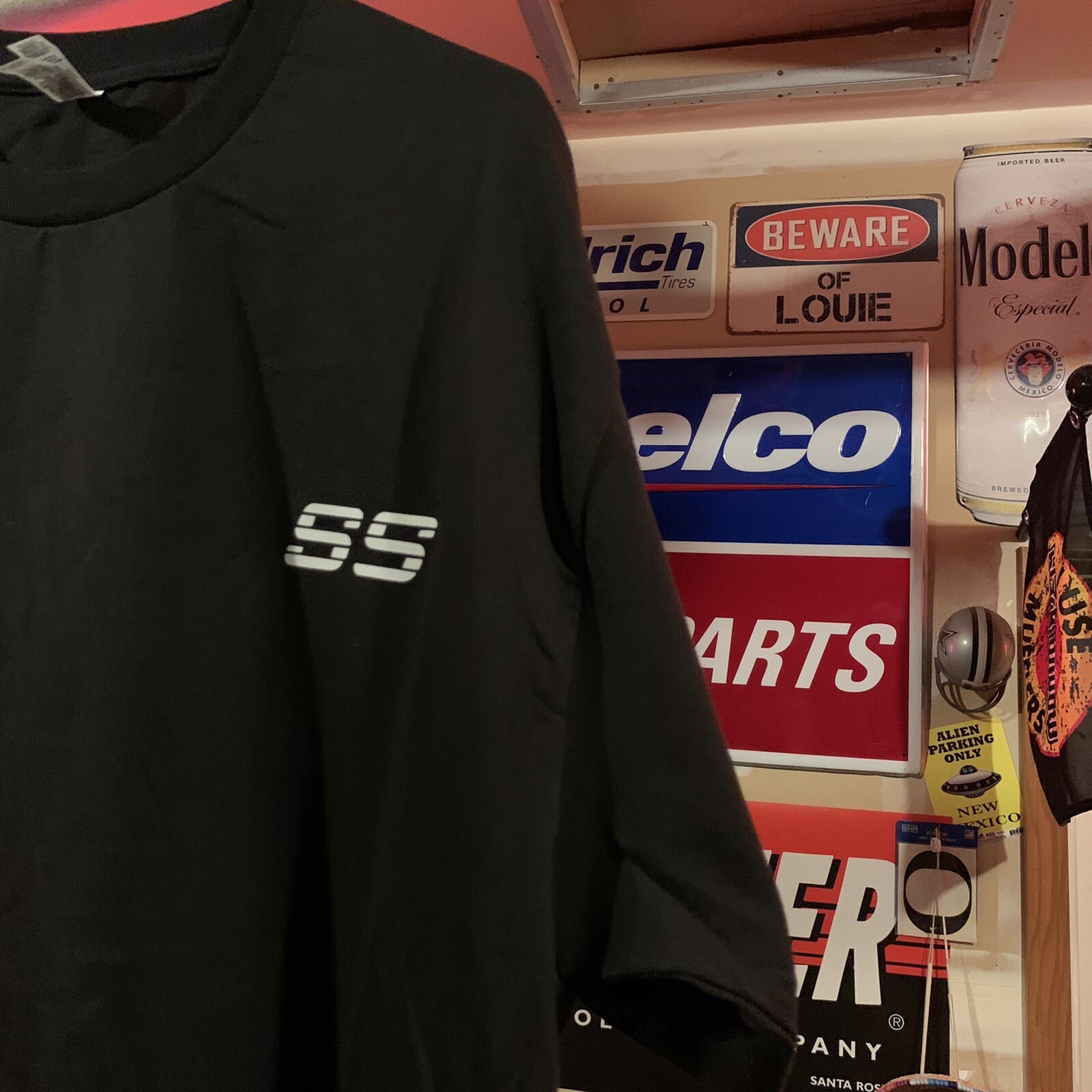 GENUINE CHEVY Silverado 454 SS Black LOGO STYLE T-Shirt OBS V8 Chevrolet C/K 350