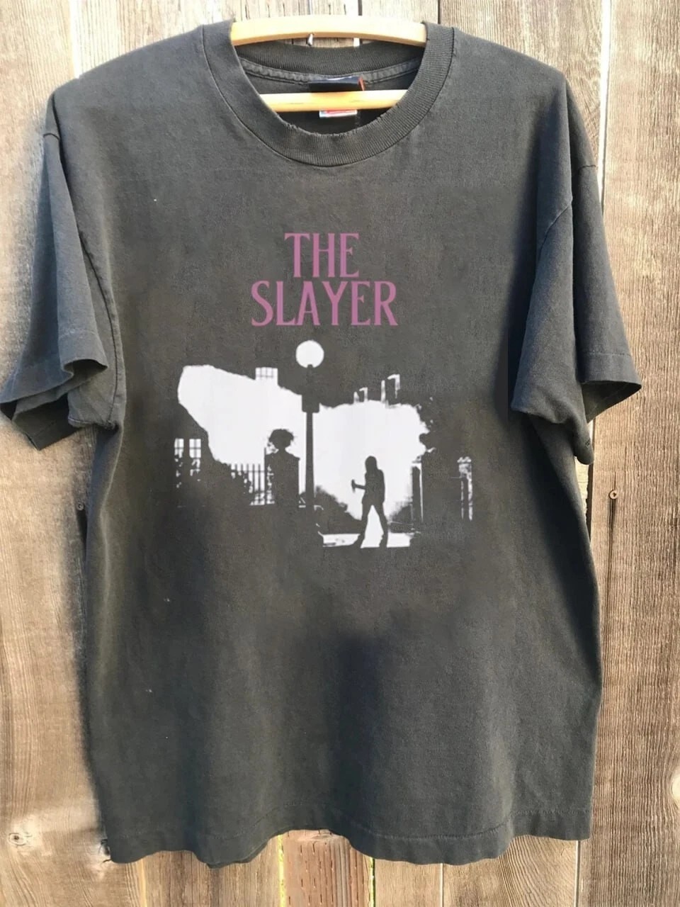 Buffy The Vampire Slayer Shirt, Charcoal Color Movie Unisex T shirt Men Women