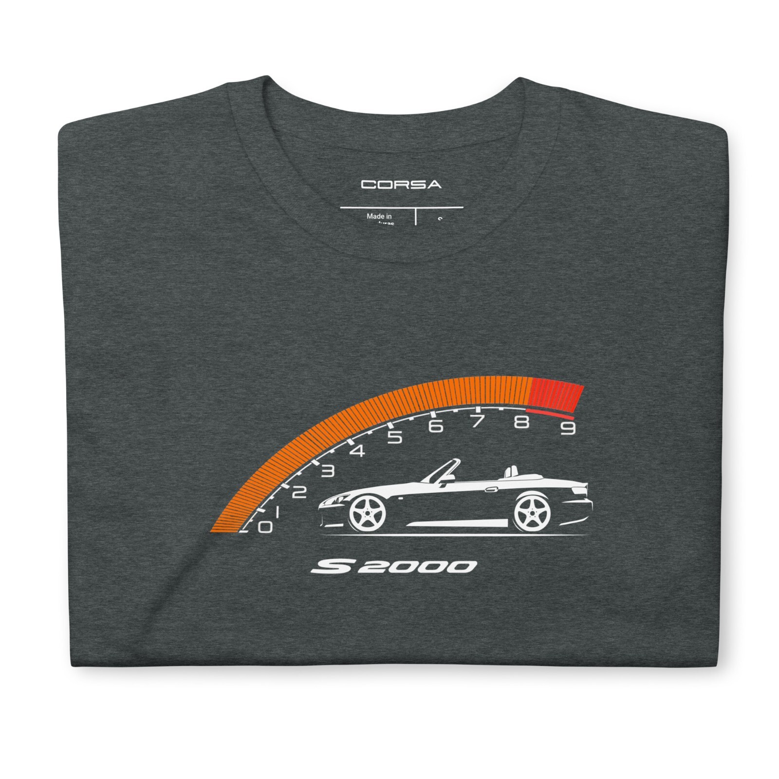 Honda s2000 Ap2 8K RPM Cluster Silhouette Men’s T-Shirt