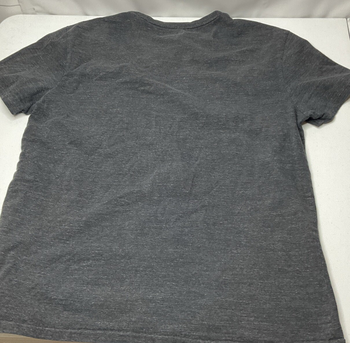 Polo Ralph Lauren Shirt Men Sz L Crewneck Short Sleeve Tee Charcoal Gray Pony