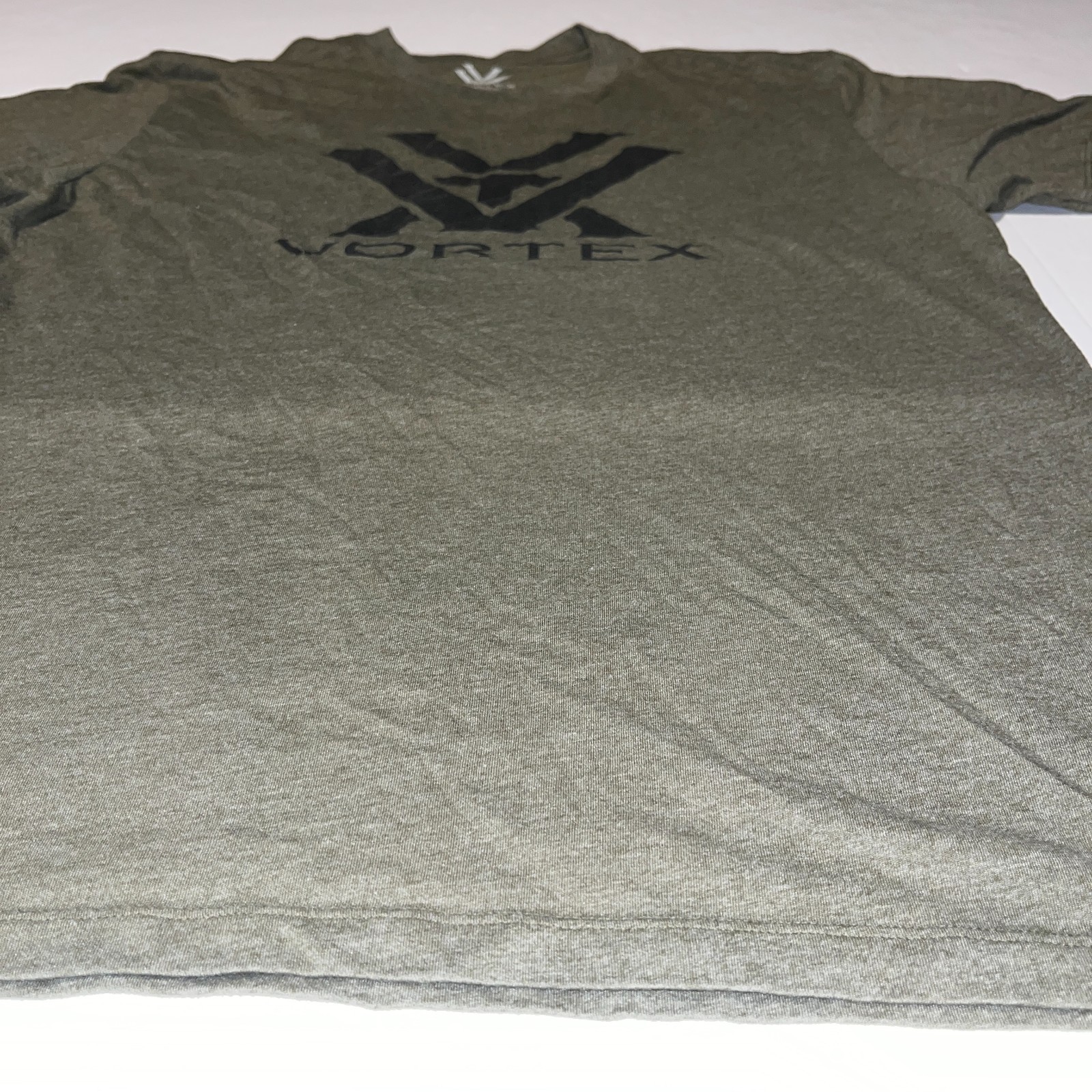 Vortex archery men’s olive green logo tshirt large