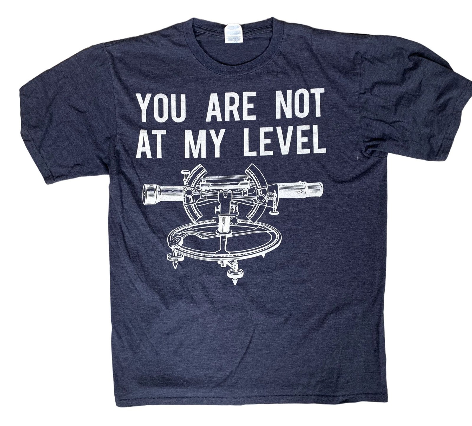 You Are Not At My Level Nerd Math T-Shirt Size Medium