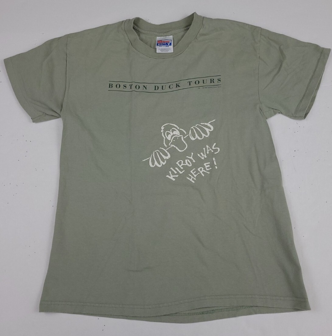 Vintage 1993 Boston Duck Tours Shirt Vtg 90s Outdoor USA Made Kilroy Vtg 93