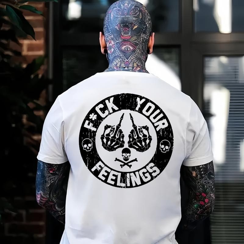 Your Feelings Skull Tee – Bold Statement Graphic T-shirt
