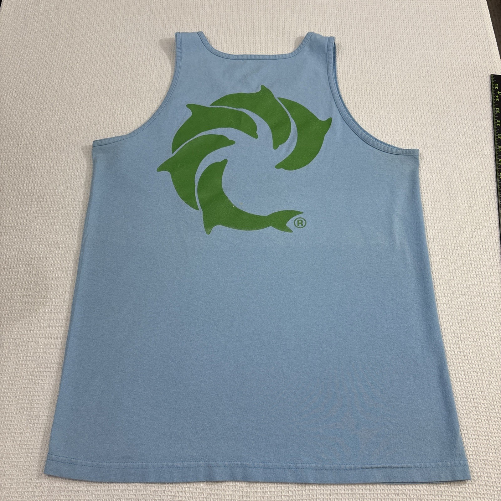WRV Tank Top Shirt Logo Graphic Print Wave Riding Vehicles Surf Shop Virginia