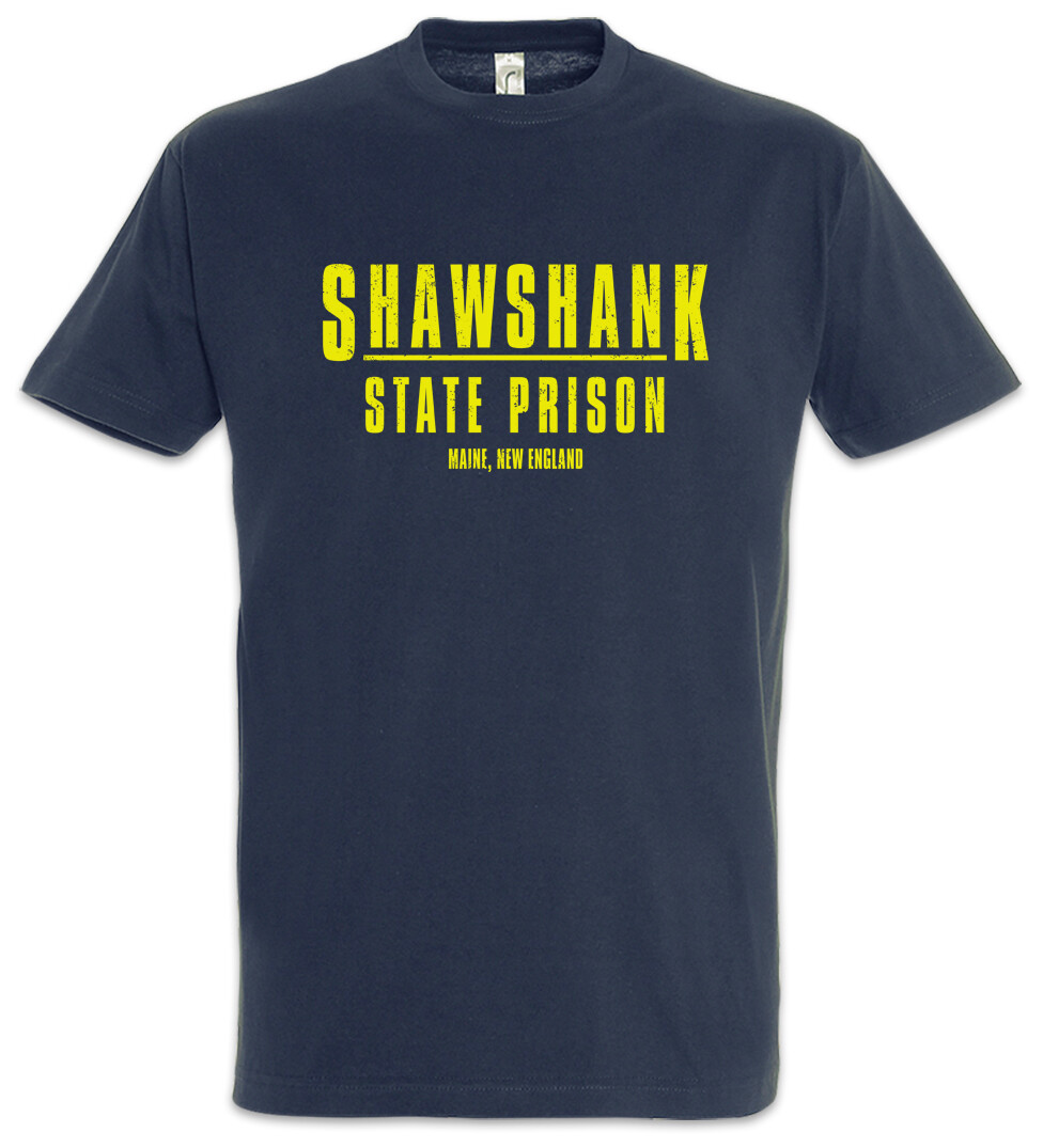 Shawshank State Prison T-Shirt The Shawshank Prison Redemption Symbol Logo Sign