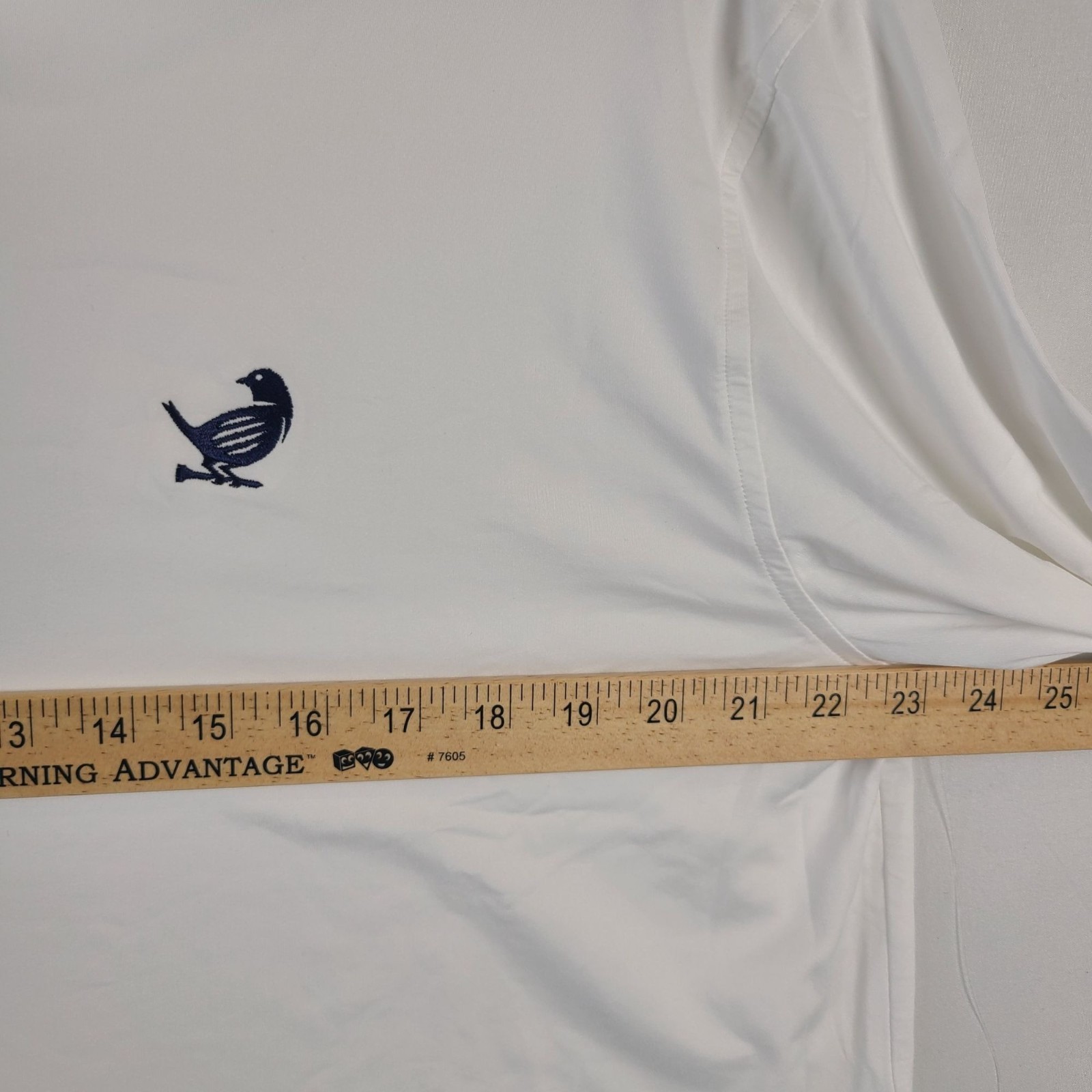 NEW Johnnie-O UPF 50 White Hooded Long Sleeve Shirt Size L