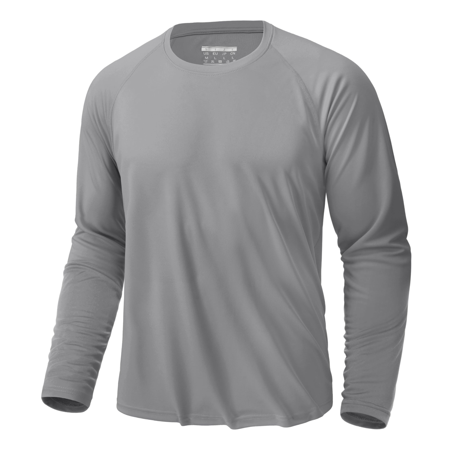 UPF50+ Men’s Long Sleeve Sun Protection UV Shirts Rash Guard Hiking Running Tops