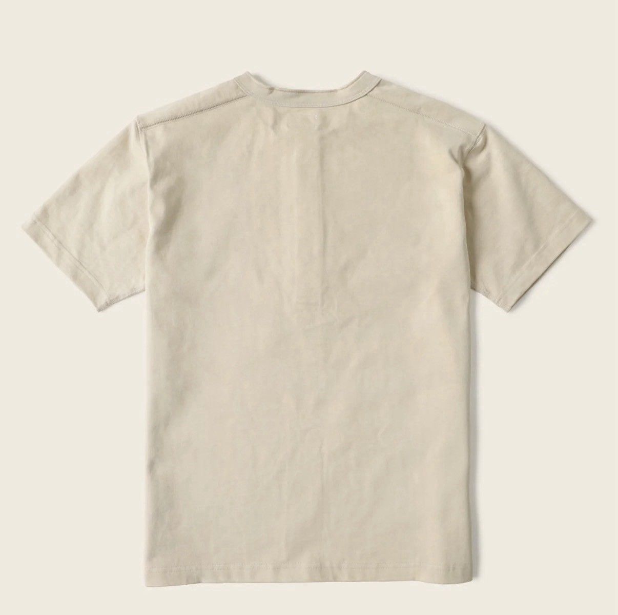 10.6 oz Cotton Short Sleeve Henley T-Shirt – Apricot L