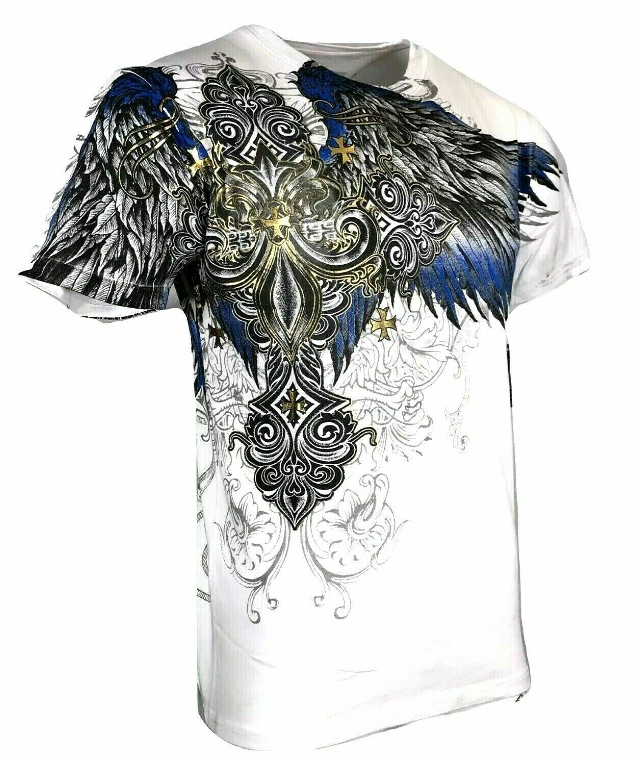 Xtreme Couture by Affliction Men’s T-Shirt T-Shirt ENSIGN Tattoo Biker MMA
