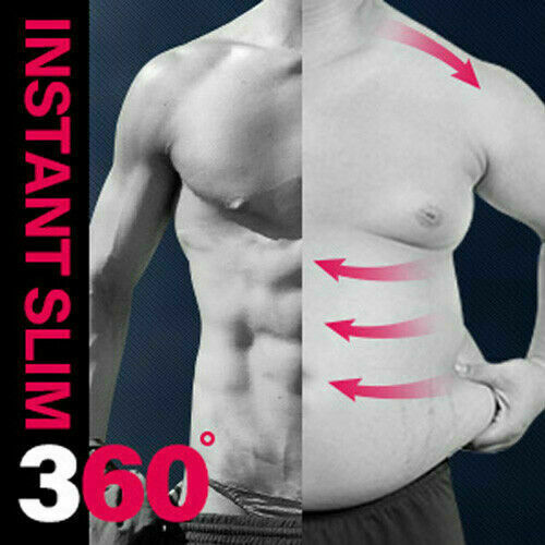 Men’s Toning Vest Compression Shirt Tank Gynecomastia Belly Control Body Shaper