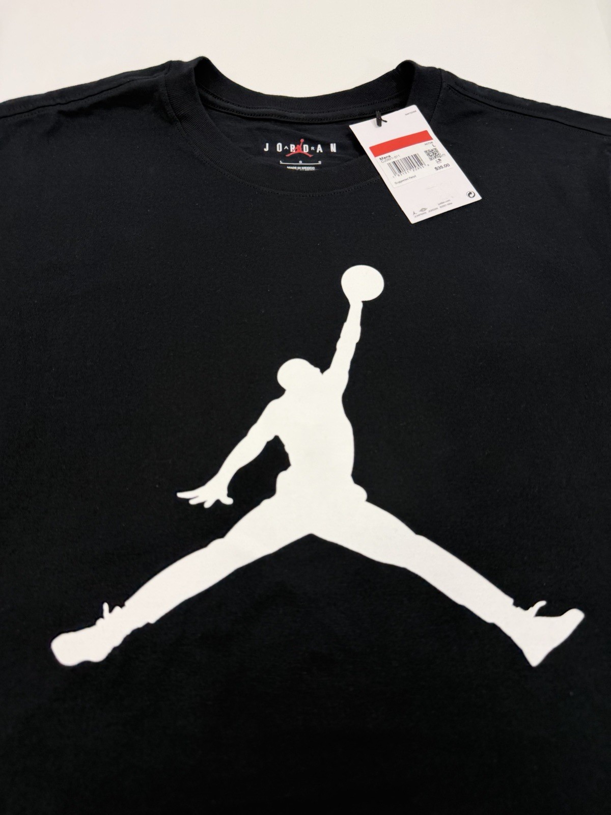 $35 BRAND NEW NIKE MEN’S AIR JORDAN TEE T SHIRT LARGE L BLACK CJ0921-011