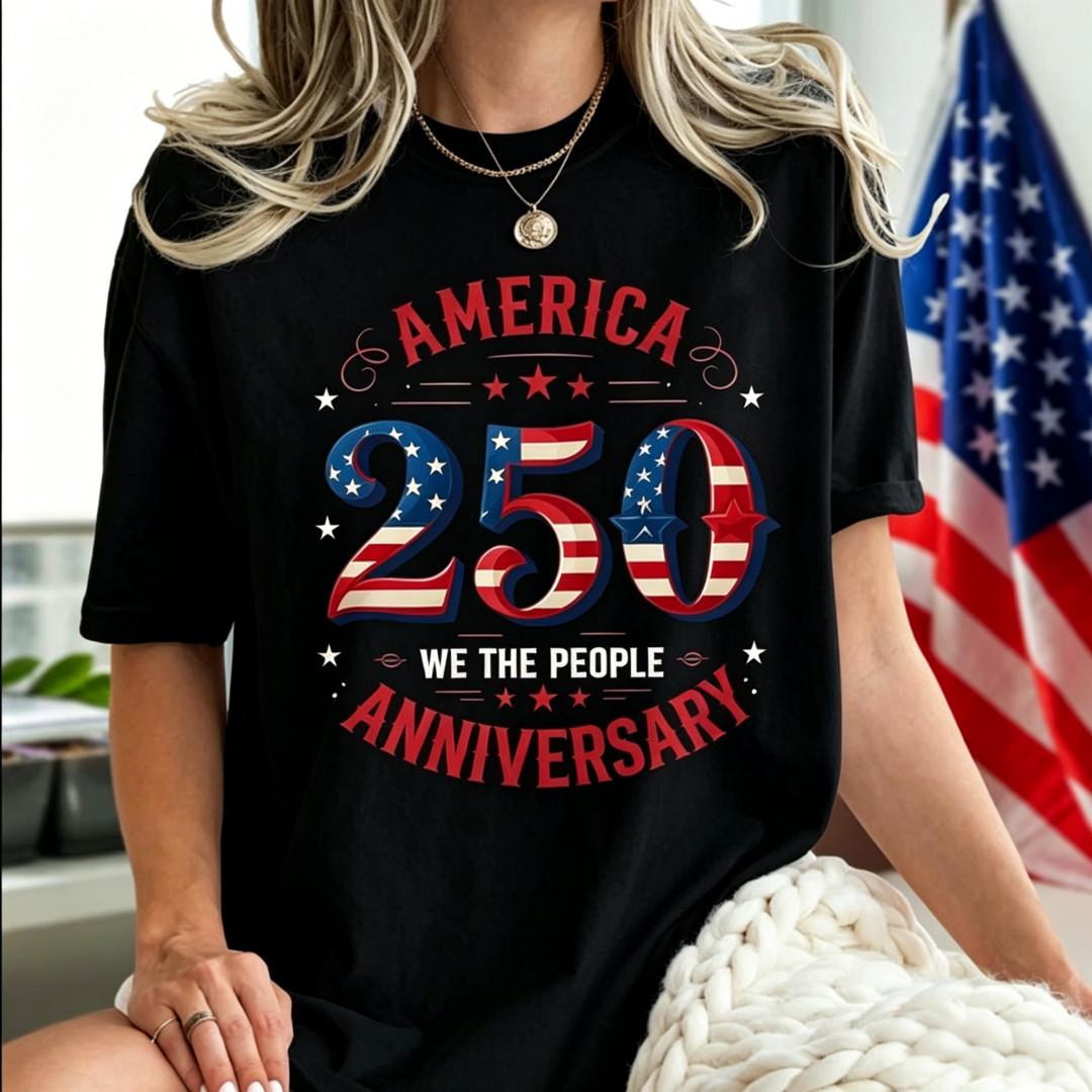 America 250 We The People USA 250th Anniversary Shirt, 250 Years Of Freedom Tee