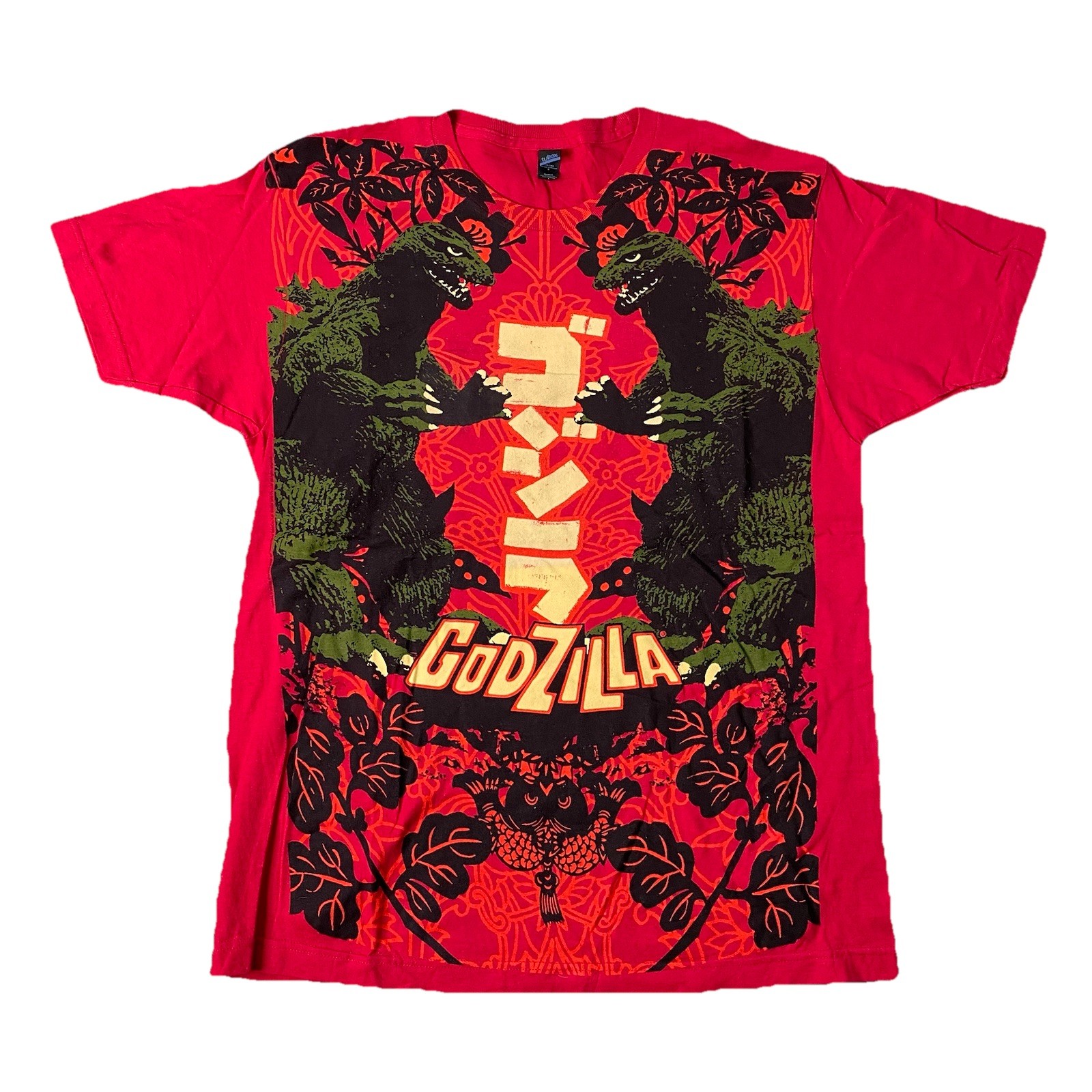 Godzilla Impact Merchandising Subway Rare T-Shirt New w Sticker Large