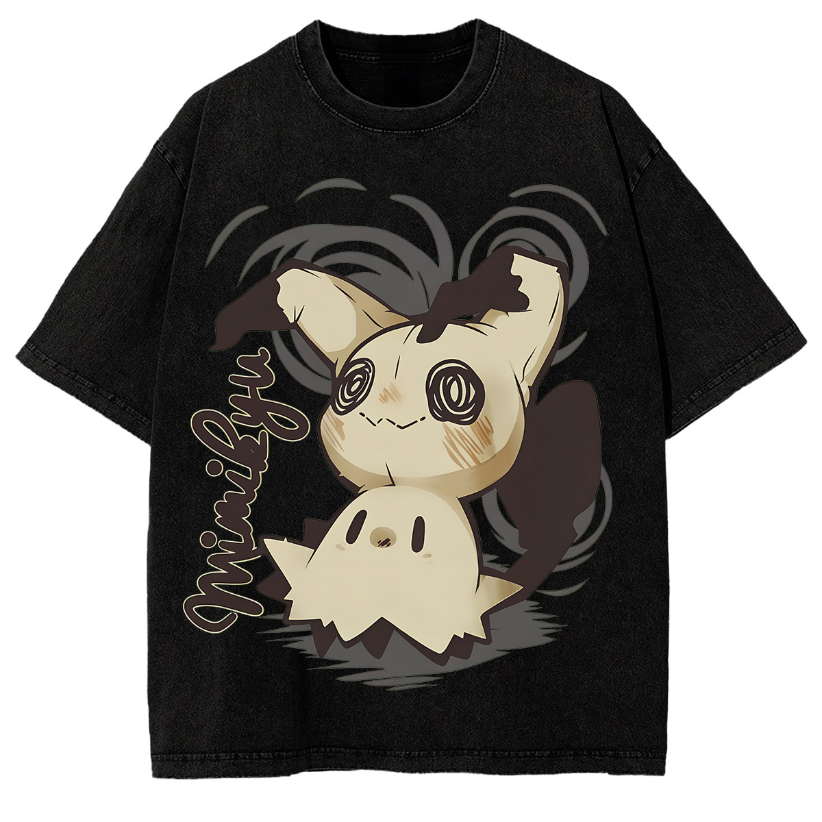 Manga Graphic Tee Mimikyu Anime T-Shirt