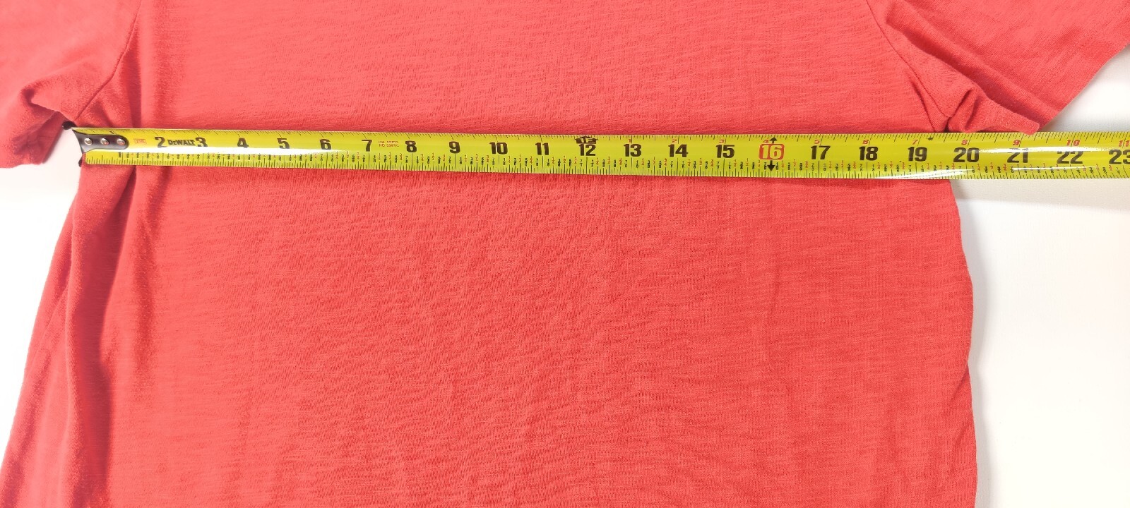 Basic Editions Orange T Shirt Large