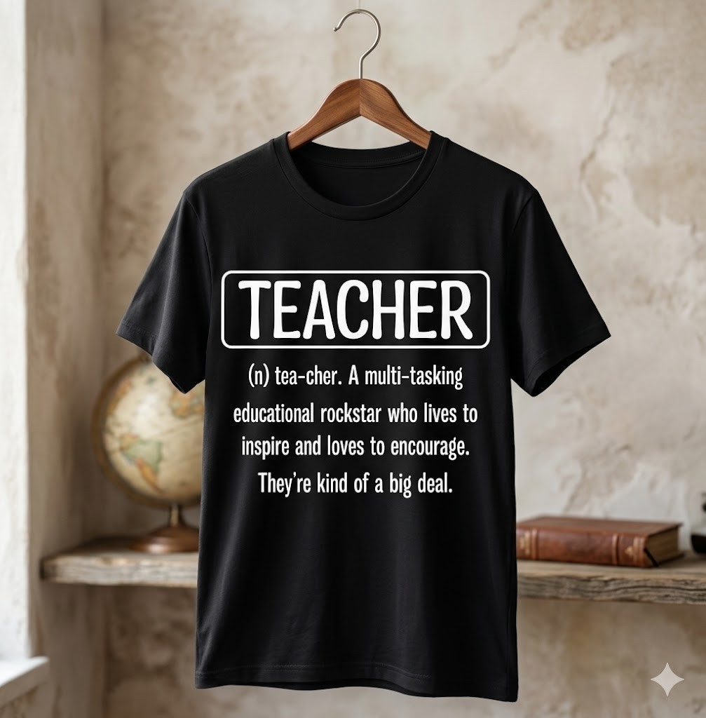 Teacher Definition – Funny Teacher T-Shirt – H087