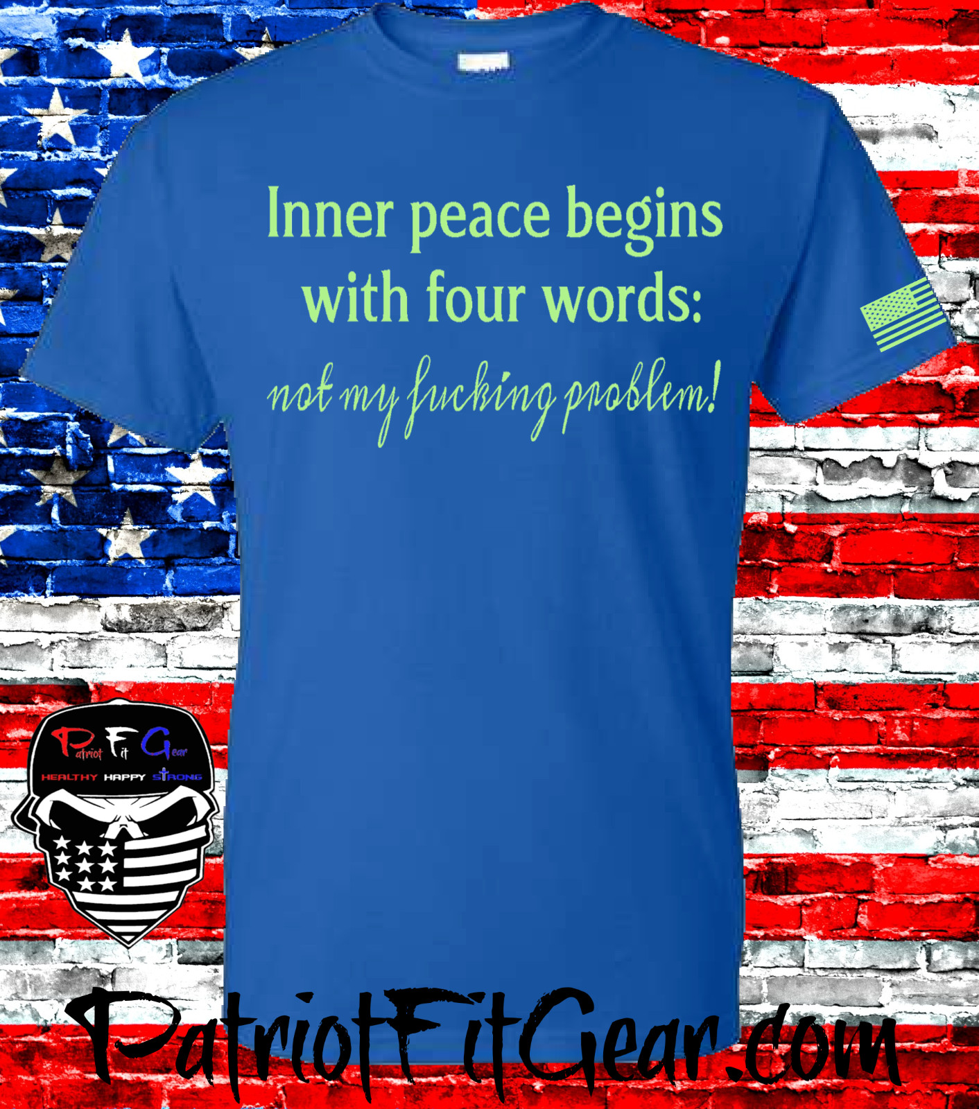 t-shirt, Inner Peace Begins With 4 Words, Not My F*cking Problem, Humor, Hoodie