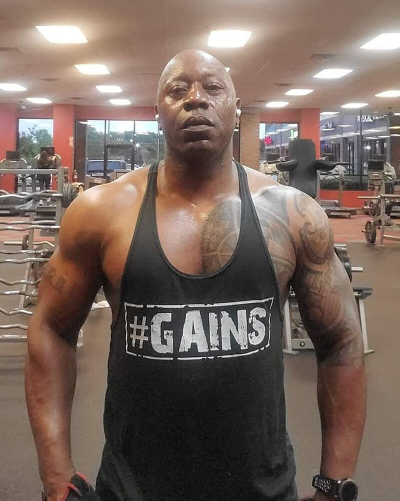 Iron Gods #GAINS, Gym Tank Top, Y-Back Stringer Tank, Gym Shirt, Gym Clothing